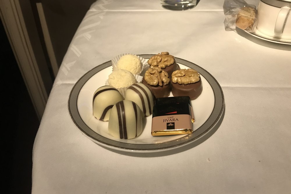 Singapore Airlines Suites Class – Pralines