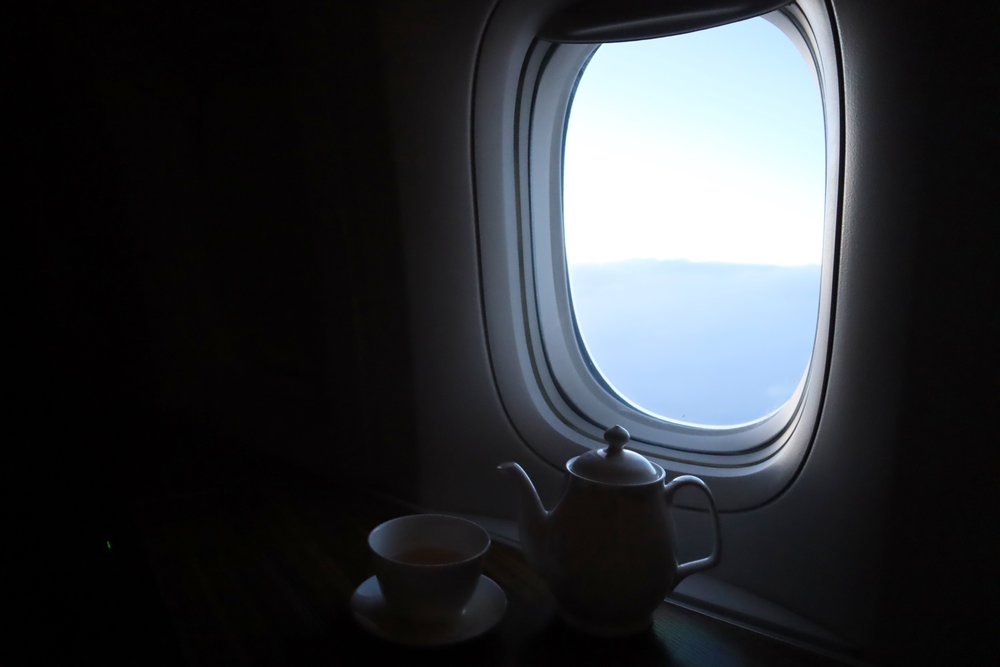 Cathay Pacific First Class – In-flight