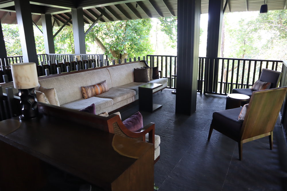 The Ritz-Carlton, Langkawi – Arrival Lodge seating