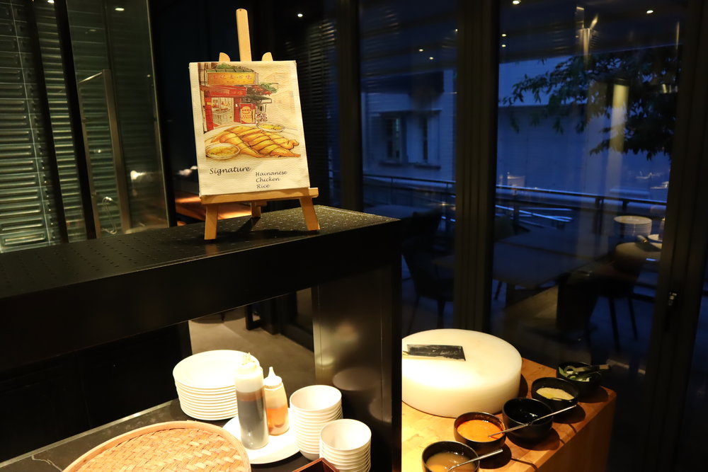 JW Marriott Singapore South Beach – Beach Road Kitchen Hainan chicken rice station