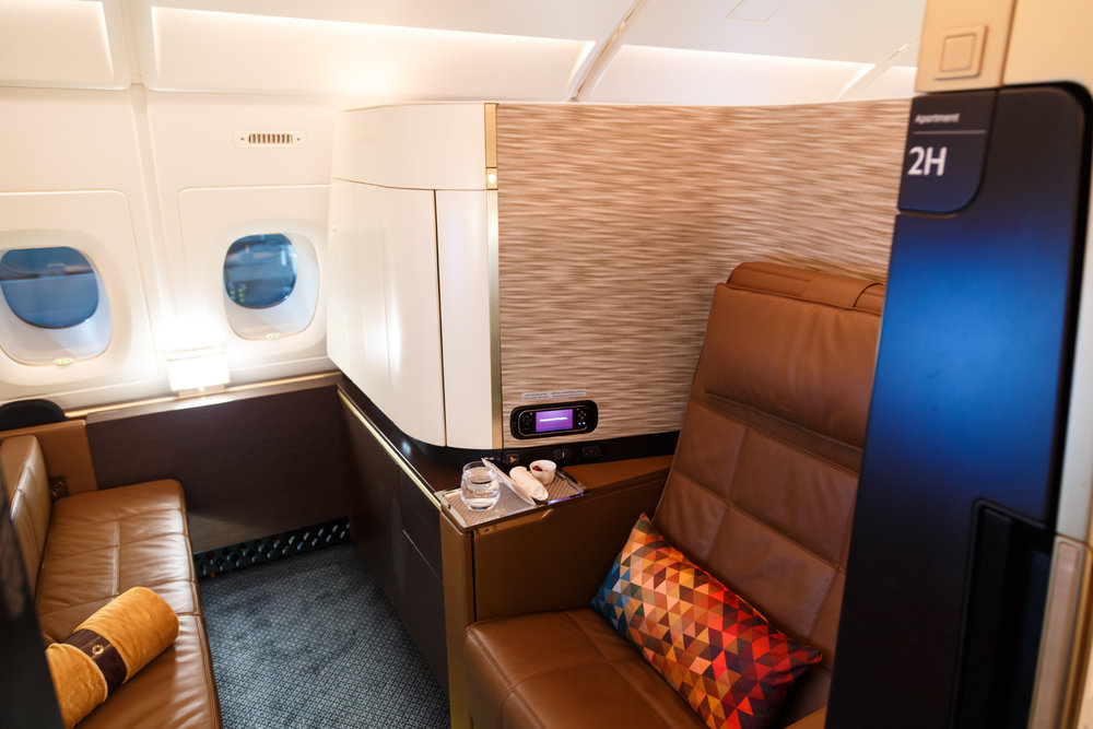 Etihad Airways A380 First Class Apartments