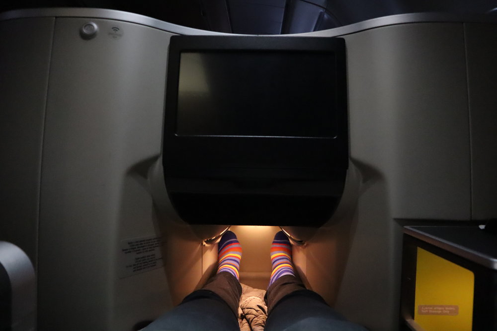 TAP Air Portugal business class – Legroom