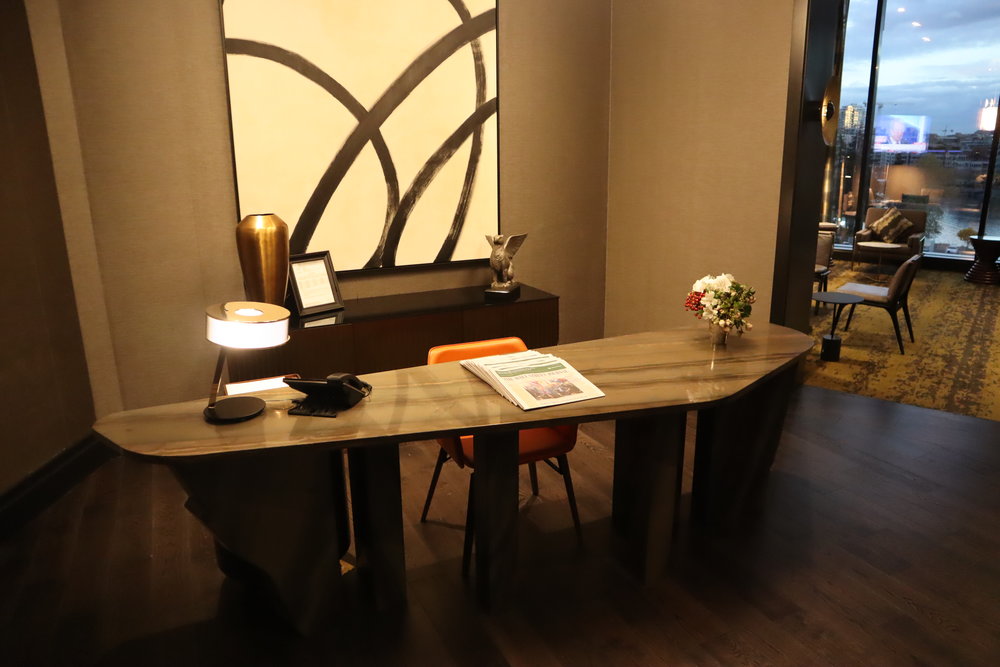 JW Marriott Parq Vancouver – Executive Lounge front desk