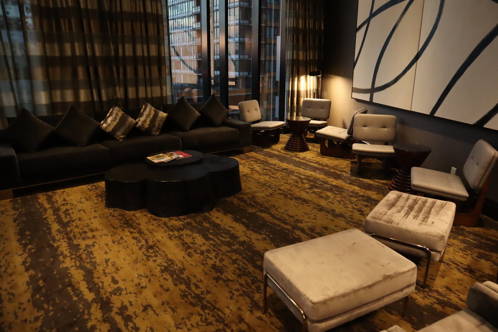 JW Marriott Parq Vancouver – Executive Lounge seating area