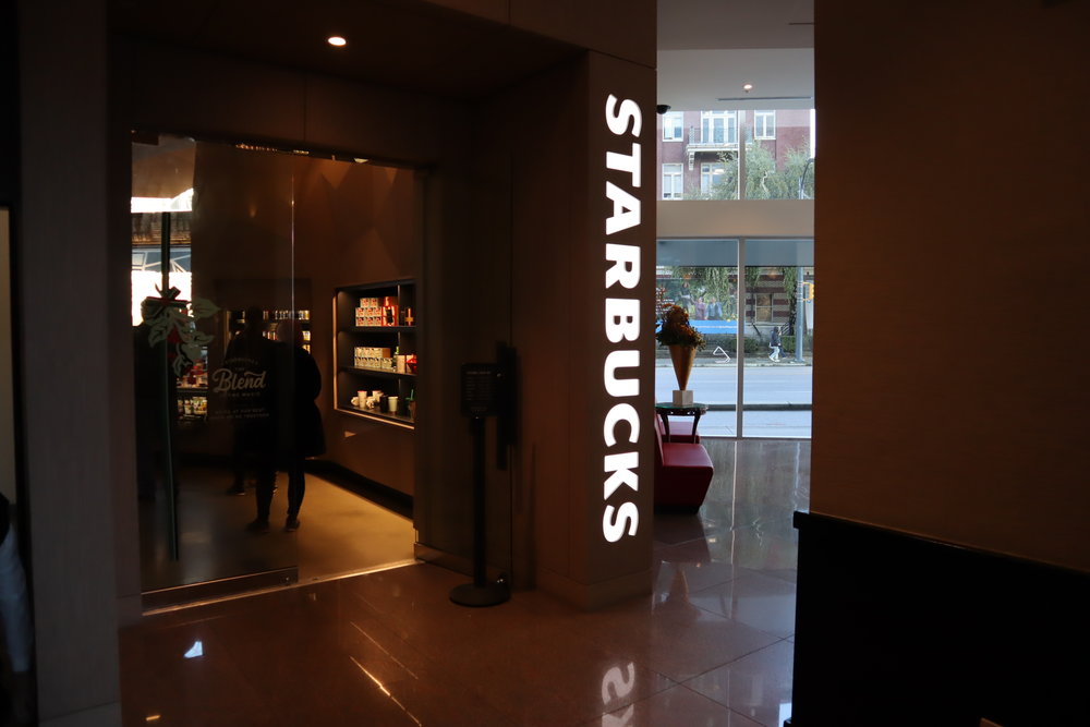 Sheraton Vancouver Wall Centre – Starbucks