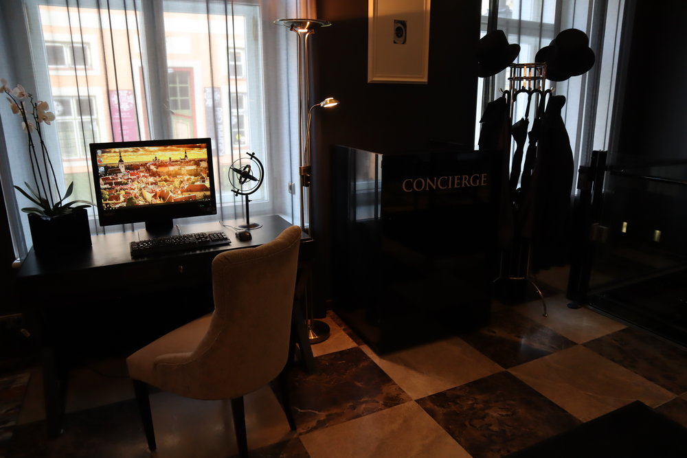 Hotel Telegraaf Tallinn – Concierge desk