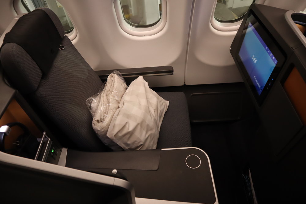 SAS business class – Seat 6A