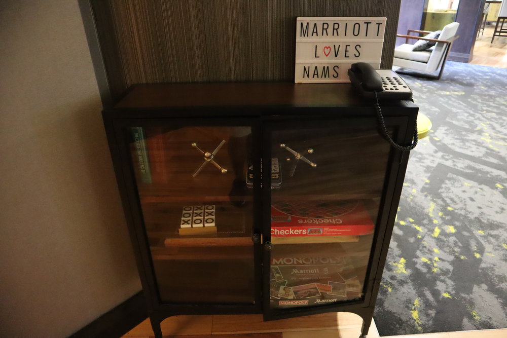 Portland Marriott Downtown Waterfront– M Club board games