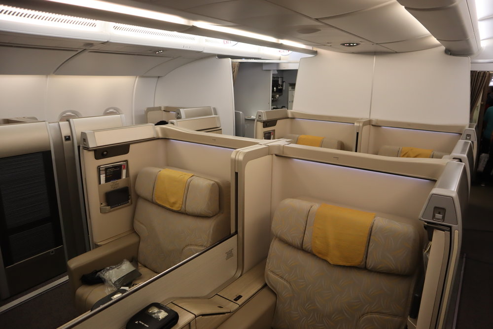 Asiana Airlines First Class – Cabin