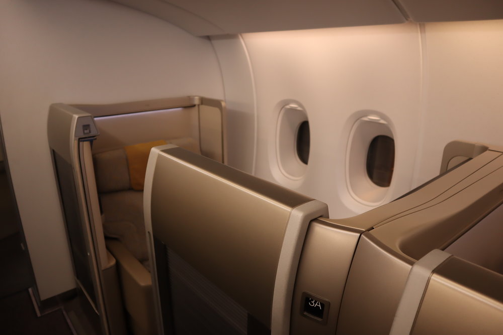 Asiana Airlines First Class – Seat 3A