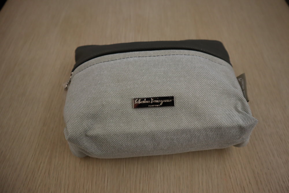 Asiana Airlines First Class – Salvatore Ferragamo amenity kit