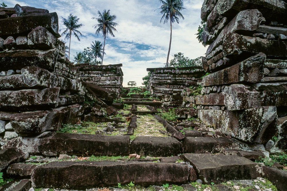 The ancient ruins of Nan Madol, Pohnpei, Micronesia