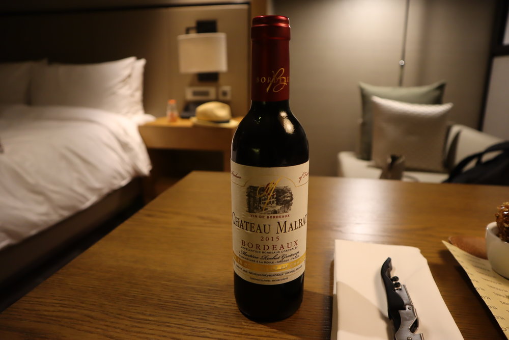 JW Marriott Dongdaemun Square Seoul – Red wine