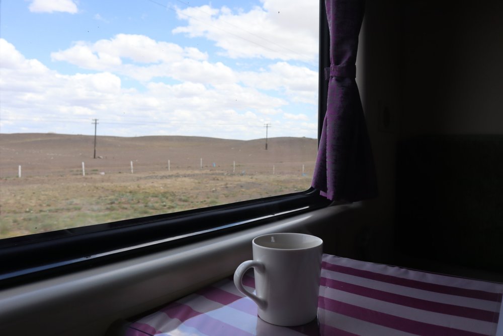 Trans-Mongolian Railway (UBTZ) Second Class – Absorbing the scenery