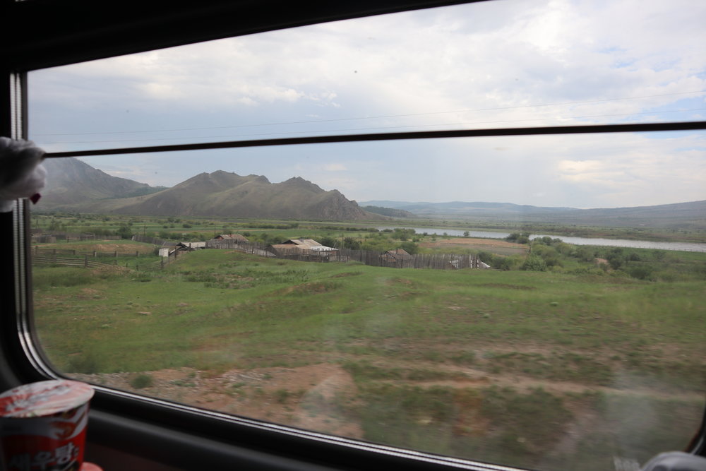 Trans-Mongolian Railway (RZD) Second Class – Scenery near Ulan-Ude