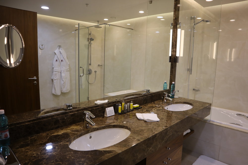 Novosibirsk Marriott Hotel – Bathroom sinks