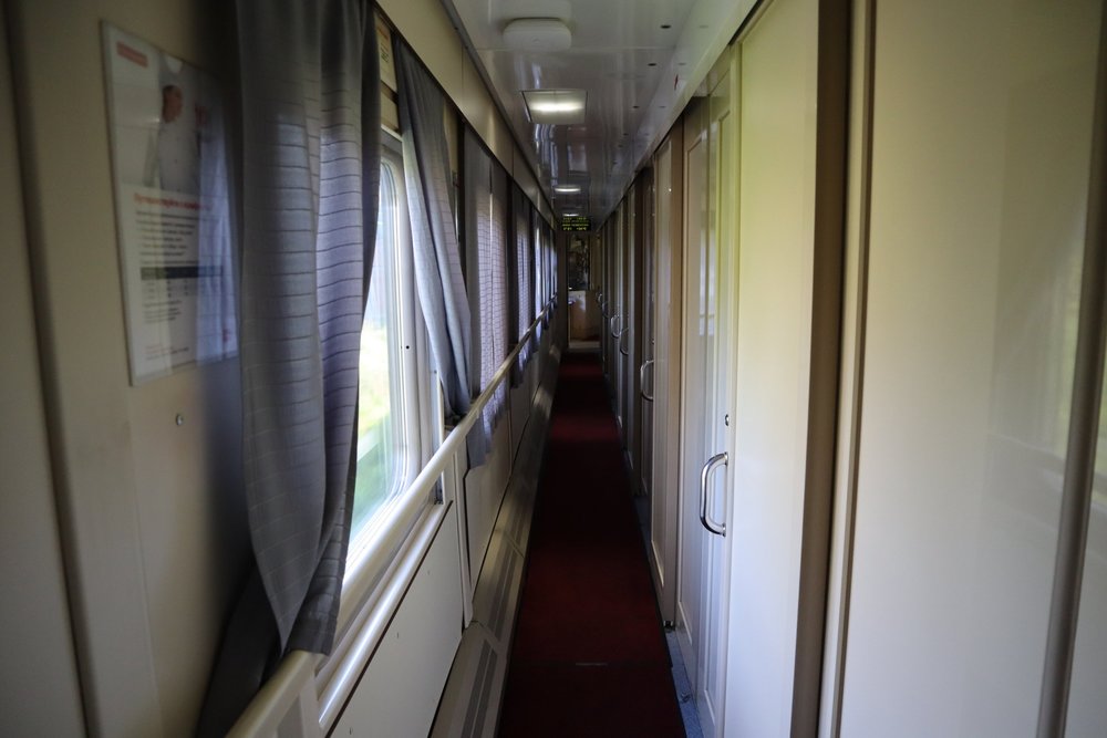 Trans-Siberian Railway First Class – Corridor