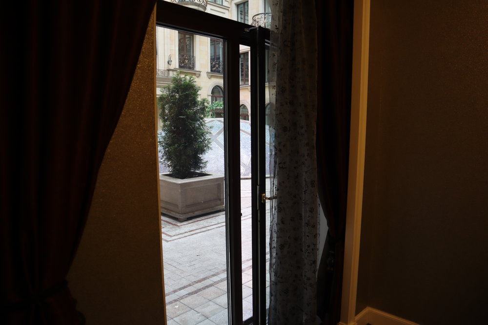 St. Regis Moscow Nikolskaya – St. Regis Suite door to courtyard