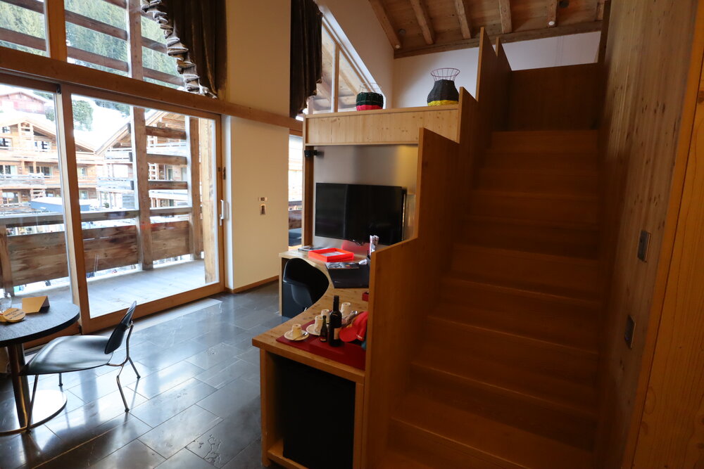 W Verbier – Sublime Suite staircase