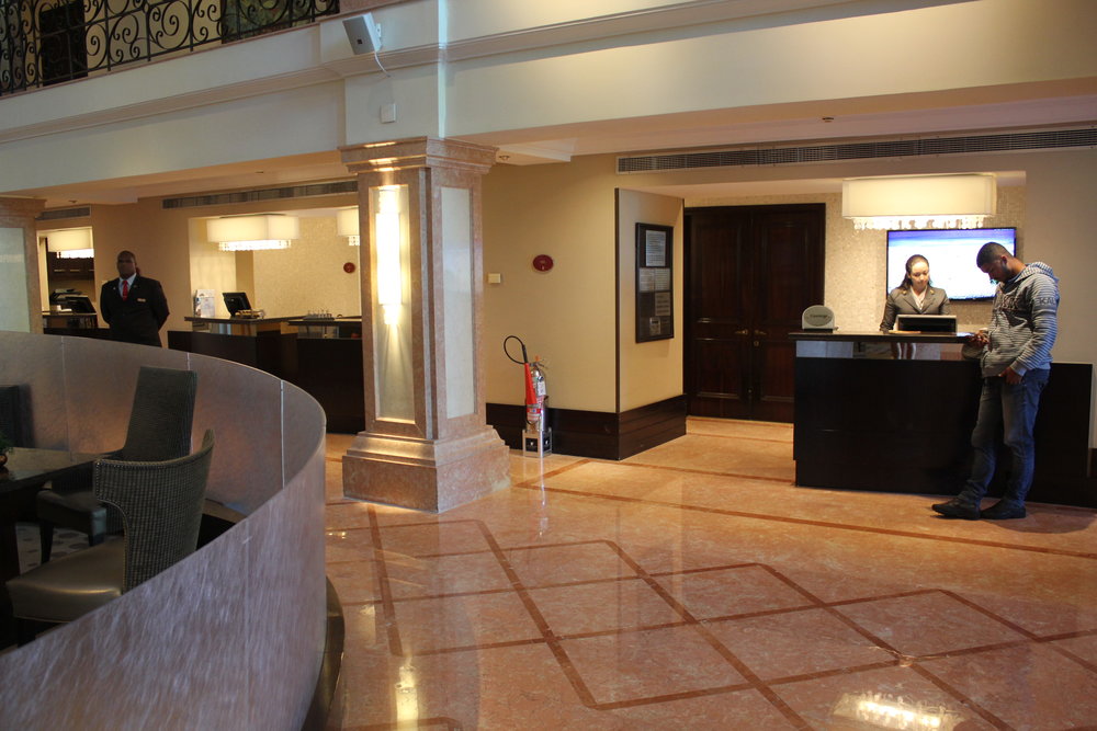 JW Marriott Rio de Janeiro – Check-in desks