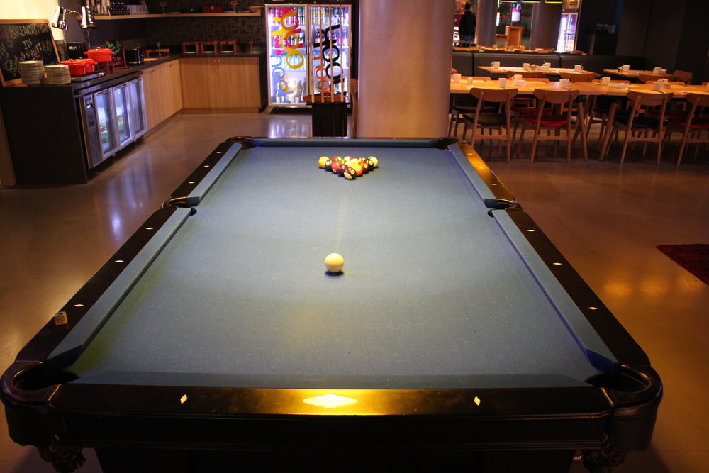 Aloft Montevideo – Pool table