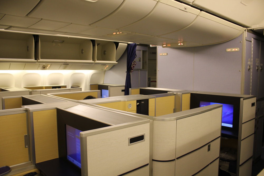 ANA First Class – Cabin