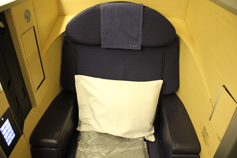 ANA First Class – Seat 2K