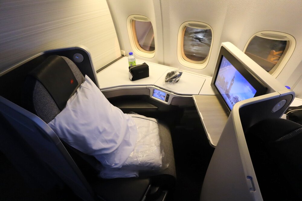 Air Canada 777 business class – Seat 11A