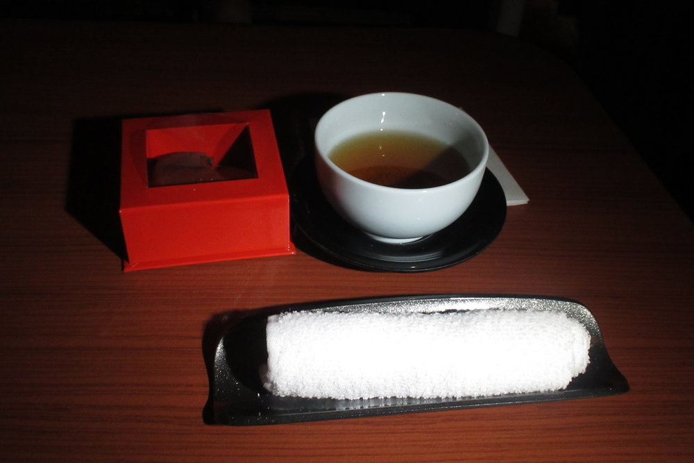 Japan Airlines First Class – Houji-cha