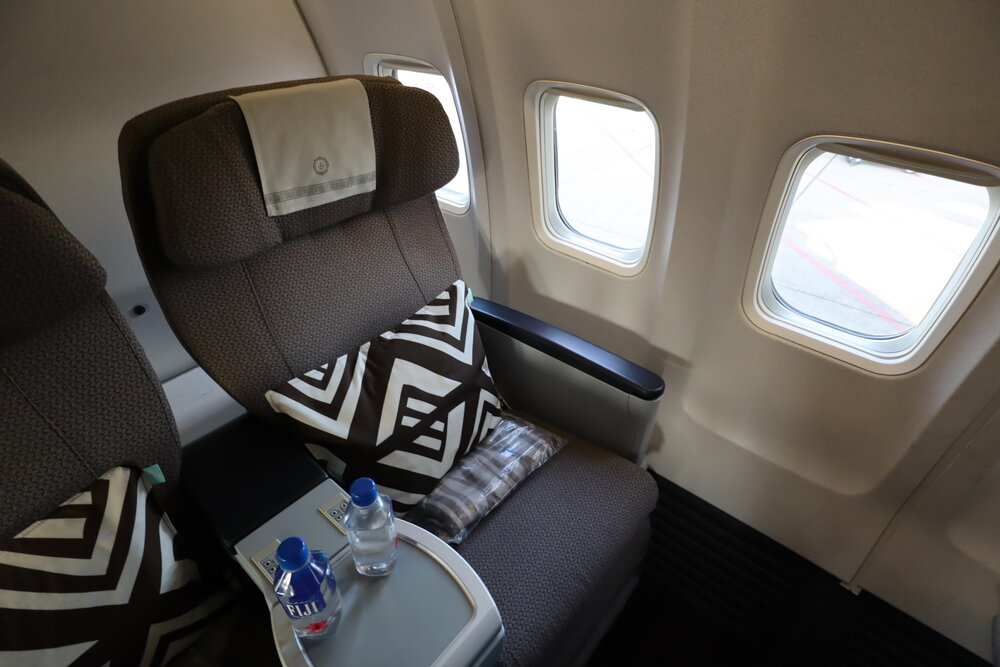 Fiji Airways 737 business class – Seat 2A