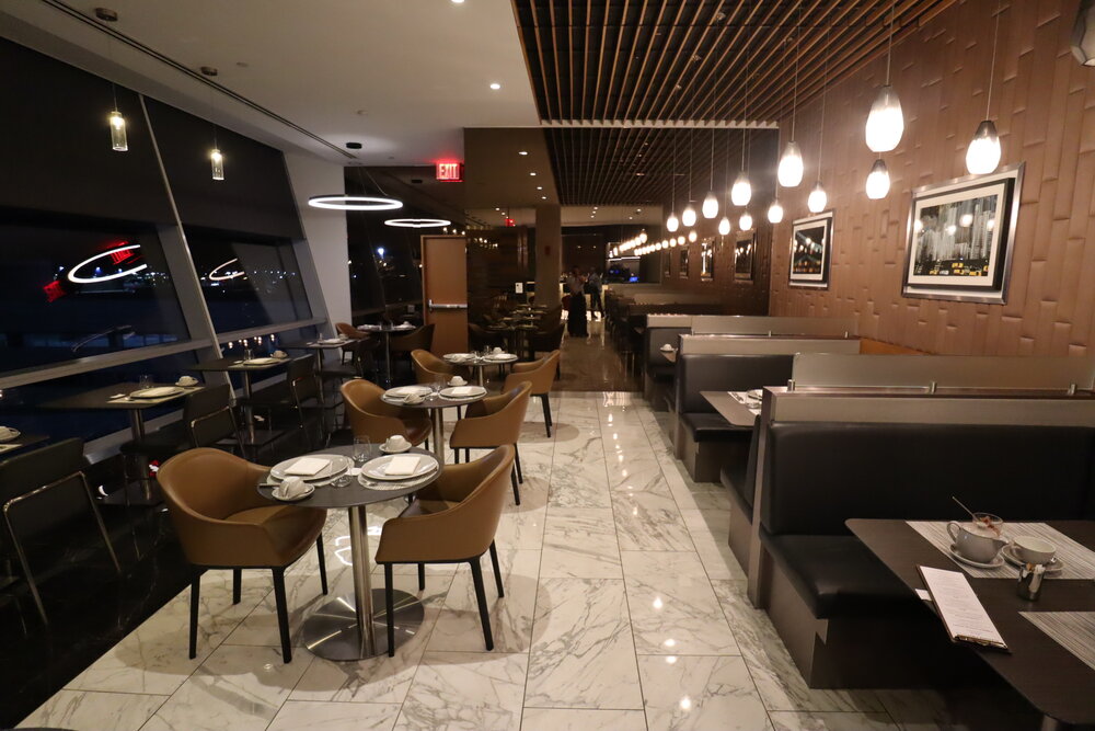 American Airlines Flagship First Dining New York JFK