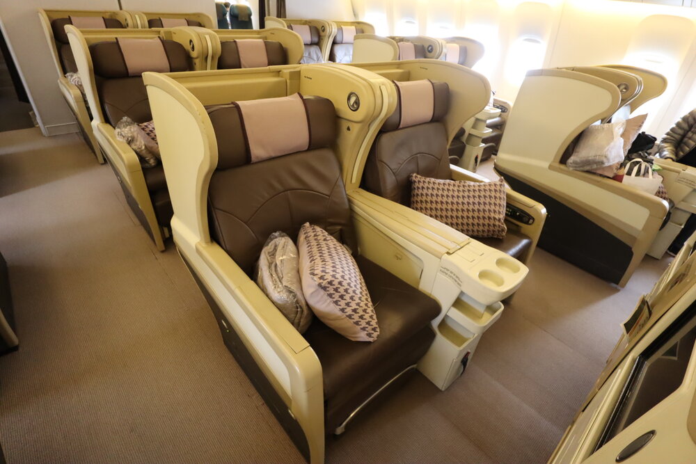 Singapore Airlines business class