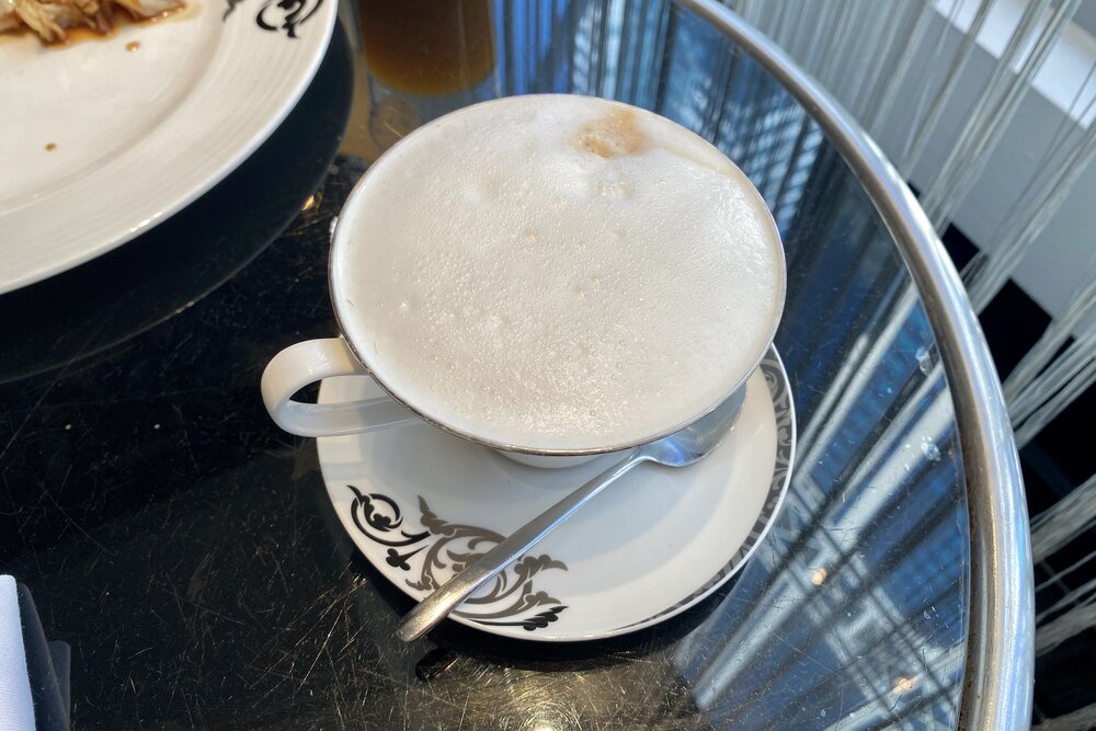 W Doha – Executive WIP Lounge cappuccino