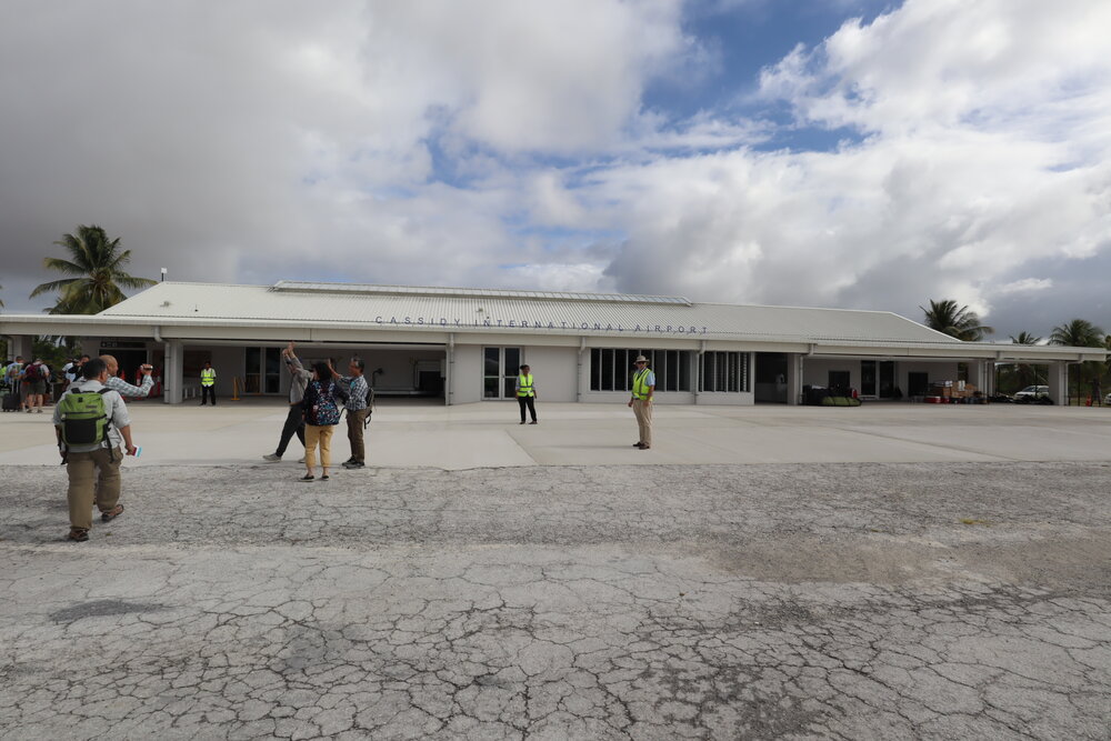 Fiji Airways Mini-Island Hopper – Deplaning at Cassidy International Airport