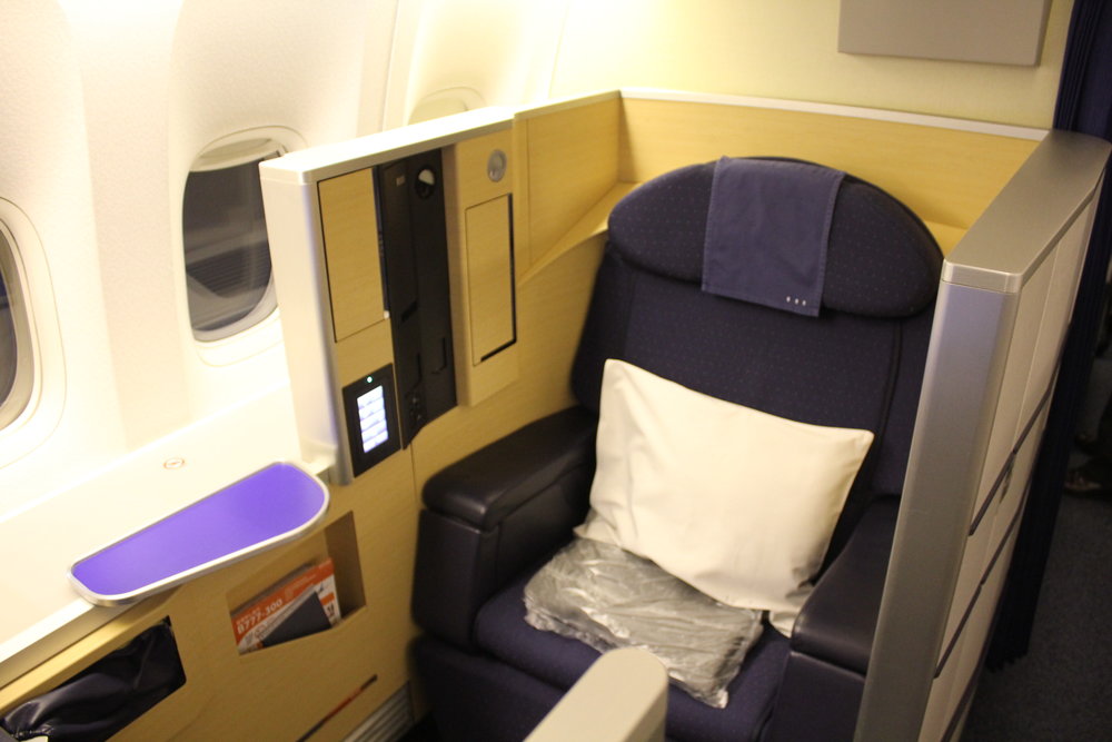 ANA First Class – Seat 2K