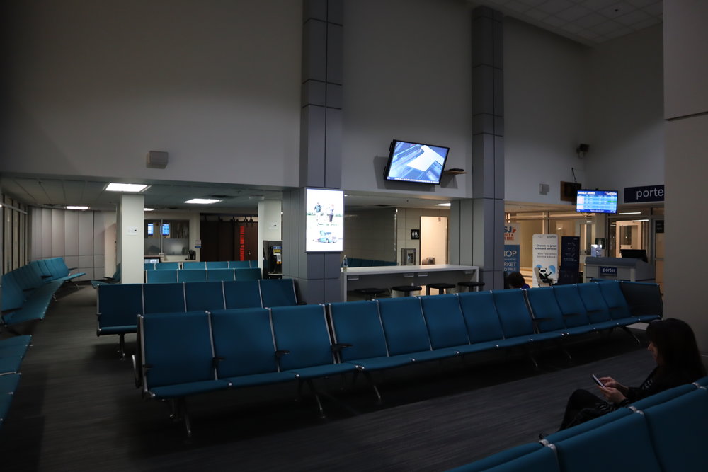 Saint John Airport – Airside waiting area