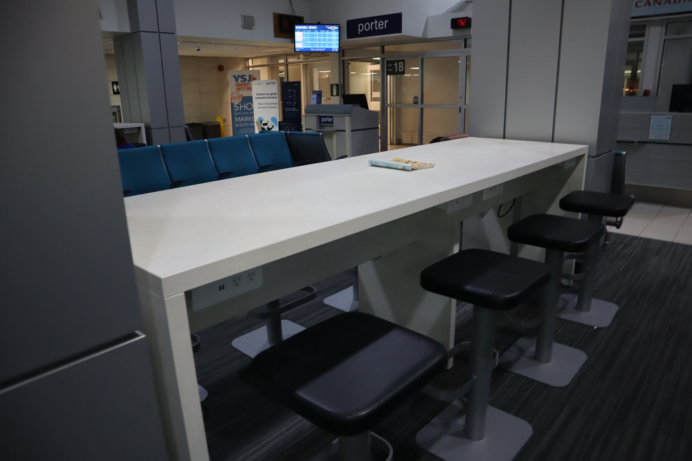 Saint John Airport – Airside waiting area