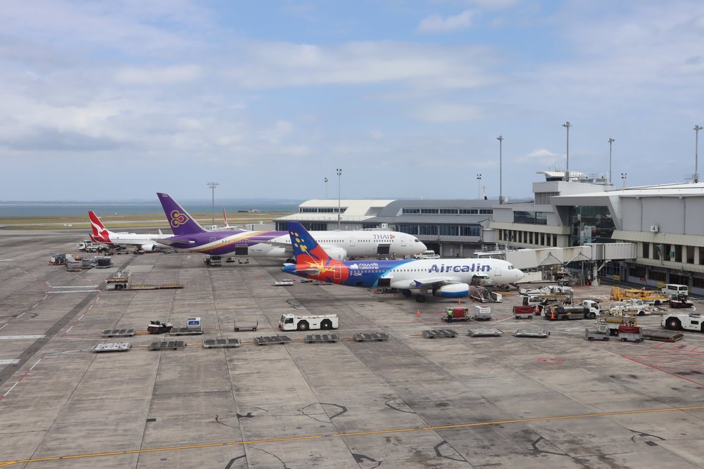 Air New Zealand Lounge Auckland – Tarmac views