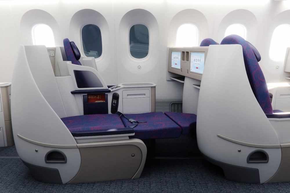 Air China 787 business class