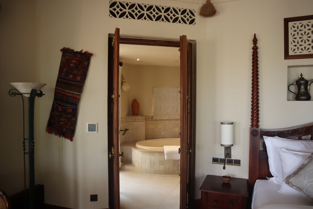 Al Maha Desert Resort Dubai – Bedouin Suite bathroom door