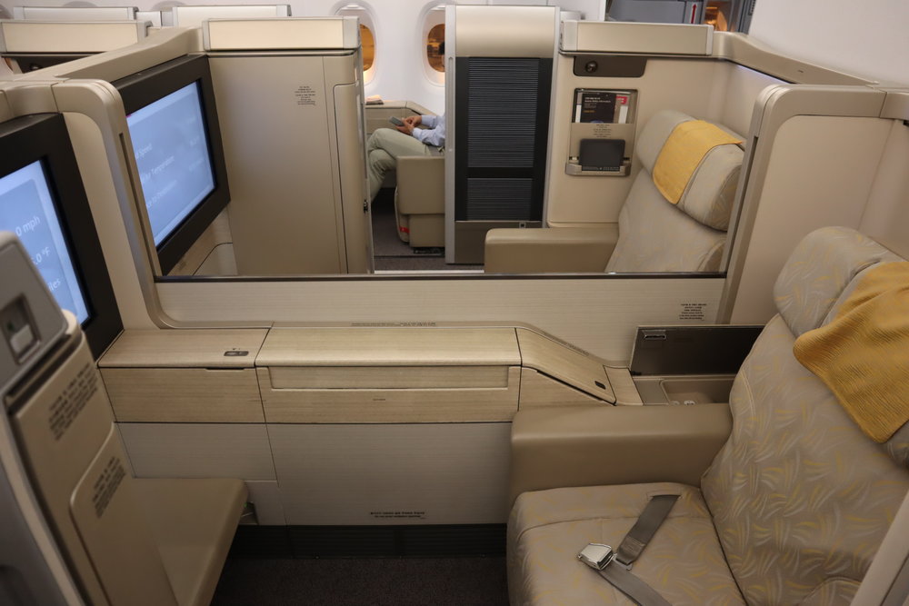 Asiana Airlines First Class – Seats 3E and 3F