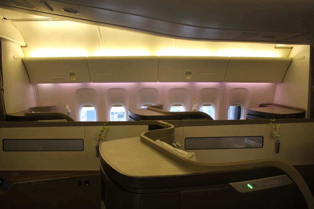 Cathay Pacific First Class – Cabin