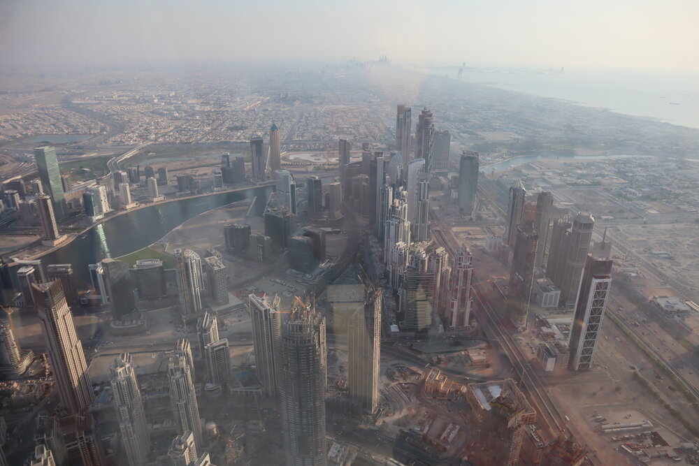 Burj Khalifa – View from the 124th floor