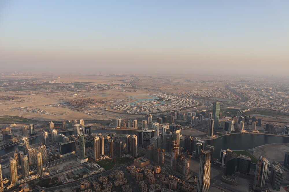 Burj Khalifa – View from the 148th floor