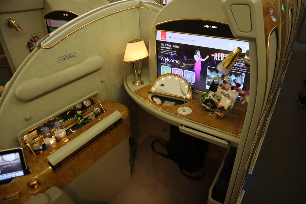 Emirates A380 First Class – Seat 3F