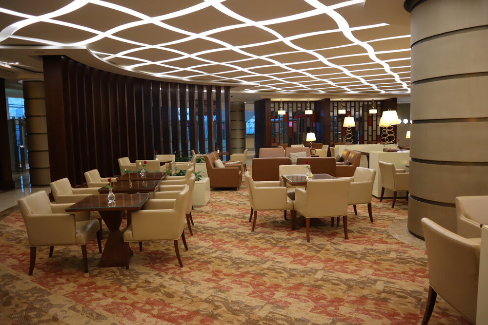 Emirates First Class Lounge (Concourse A) – Main seating area