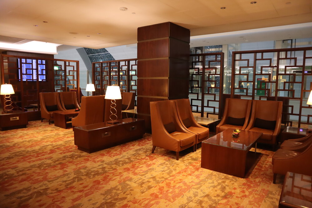 Emirates First Class Lounge (Concourse A) – Seating area