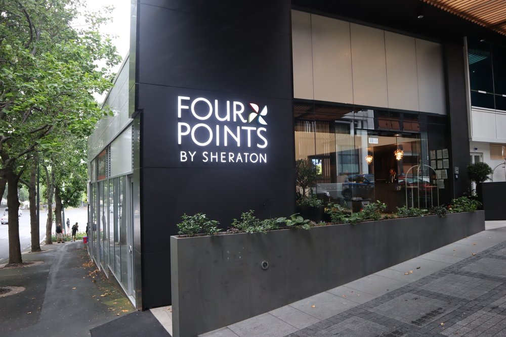 Four Points by Sheraton Auckland – Mayoral Drive entrance