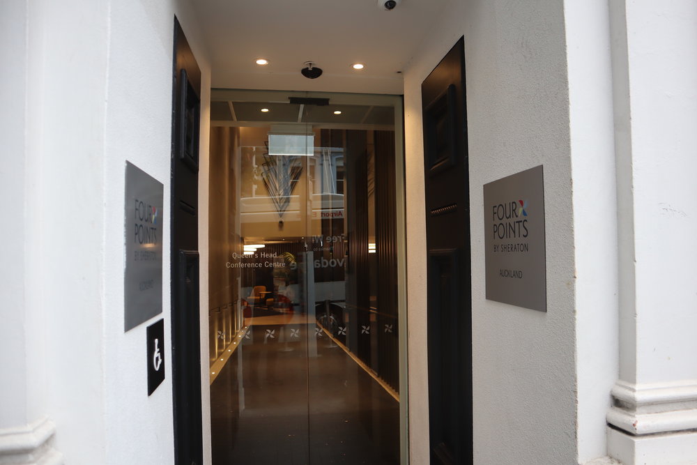 Four Points by Sheraton Auckland – Queen Street entrance