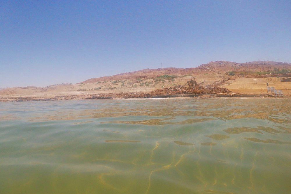 Floating on the Dead Sea!